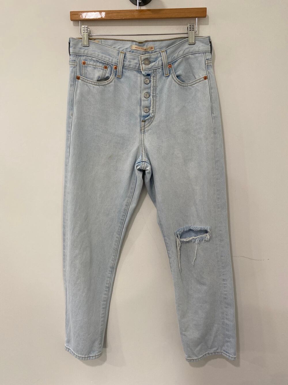 Levi’s Wedgie Straight Jeans Blue Size 28